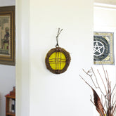 Wall Hanging Wreath Solar Cross Wire Sun Symbol Handmade Sacred Space Protection | Woot & Hammy